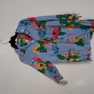 Ruby Rd striped button down shirt